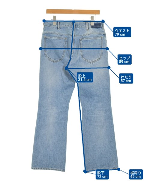 Maison Margiela（メゾンマルジェラ）デニムパンツ 青 サイズ:30(M位) メンズ/2200713637038