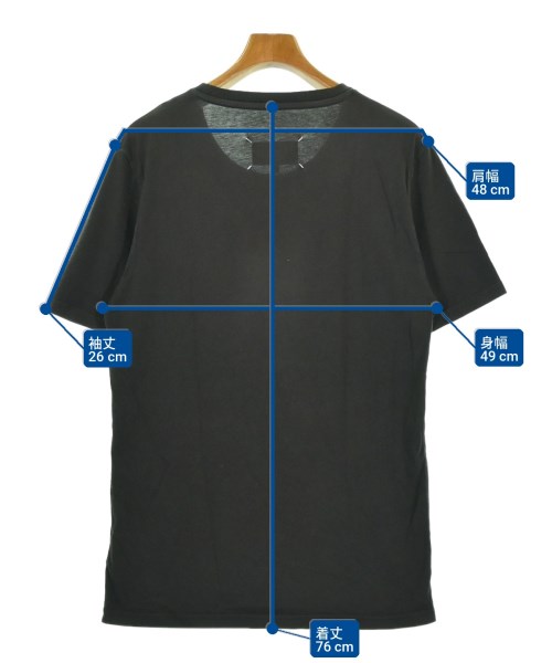 Maison Margiela（メゾンマルジェラ）Tシャツ・カットソー 黒 サイズ:48(L位) メンズ/2200713871043