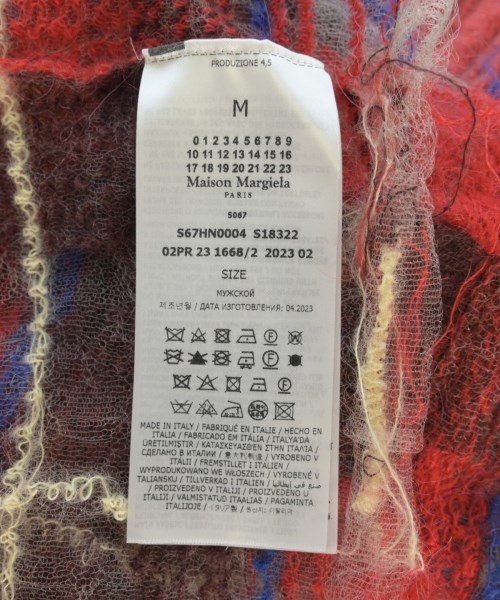 Maison Margiela（メゾンマルジェラ）ニット・セーター 赤 サイズ:M メンズ/2200713987041