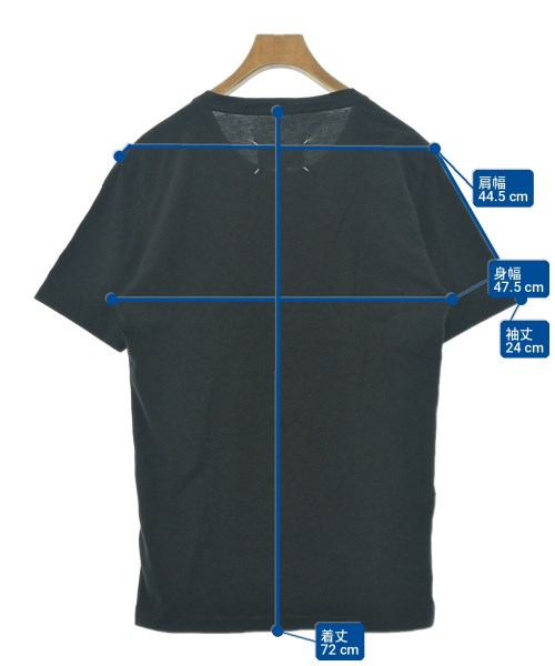 Maison Margiela（メゾンマルジェラ）Tシャツ・カットソー 黒 サイズ:46(M位) メンズ/2200711082113