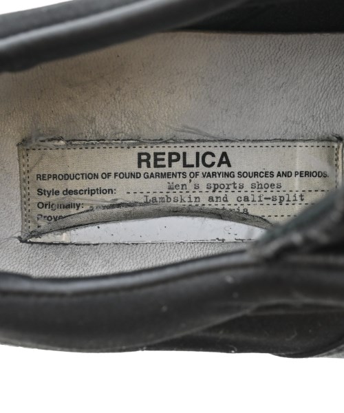 Maison Margiela（メゾンマルジェラ）スニーカー 黒 サイズ:EU41(26cm位) メンズ/2200716434382