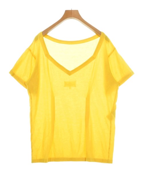 Maison Margiela（メゾンマルジェラ）Tシャツ・カットソー 黄 サイズ:M レディース/2200713290011