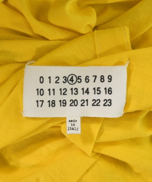 Maison Margiela（メゾンマルジェラ）Tシャツ・カットソー 黄 サイズ:M レディース/2200713290011