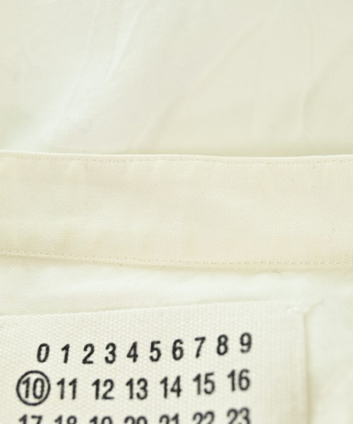Maison Margiela（メゾンマルジェラ）カジュアルシャツ 白 サイズ:40(L位) メンズ/2200716985020