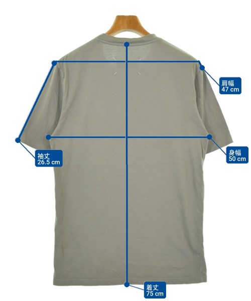 Maison Margiela（メゾンマルジェラ）Tシャツ・カットソー グレー サイズ:S メンズ/2200718376031