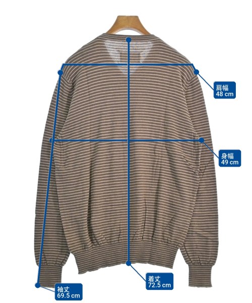 Maison Margiela（メゾンマルジェラ）ニット・セーター 茶 サイズ:XL メンズ/2200719147050