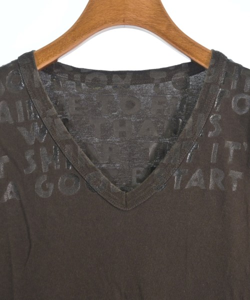 Maison Margiela（メゾンマルジェラ）Tシャツ・カットソー 茶 サイズ:M メンズ/2200719147074