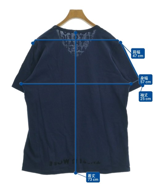 Maison Margiela（メゾンマルジェラ）Tシャツ・カットソー 紺 サイズ:XL メンズ/2200719550027