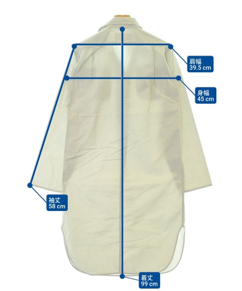 Maison Margiela（メゾンマルジェラ）シャツワンピース グレー サイズ:36(XS位) レディース/2200645608038