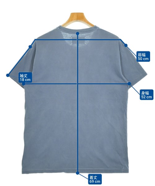 Maison Margiela（メゾンマルジェラ）Tシャツ・カットソー 青 サイズ:M メンズ/2200645759020