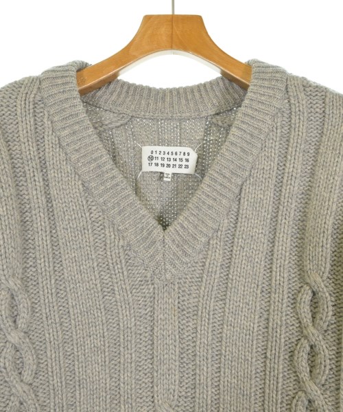 Maison Margiela（メゾンマルジェラ）ニット・セーター グレー サイズ:S メンズ/2200645956030