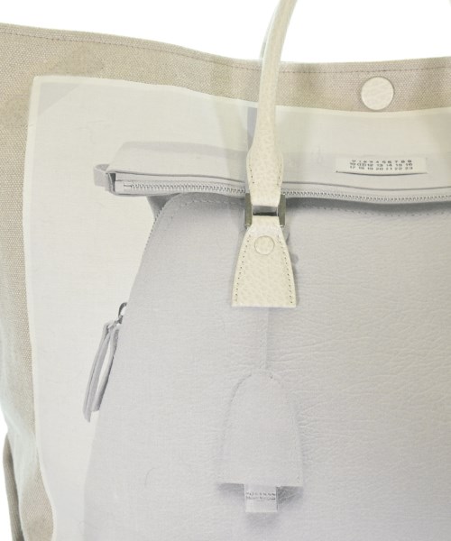 Maison Margiela（メゾンマルジェラ）トートバッグ 白 サイズ:- メンズ/2200646798073