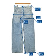Maison Margiela（メゾンマルジェラ）デニムパンツ 青 サイズ:40(XXS位) メンズ/2200647679029
