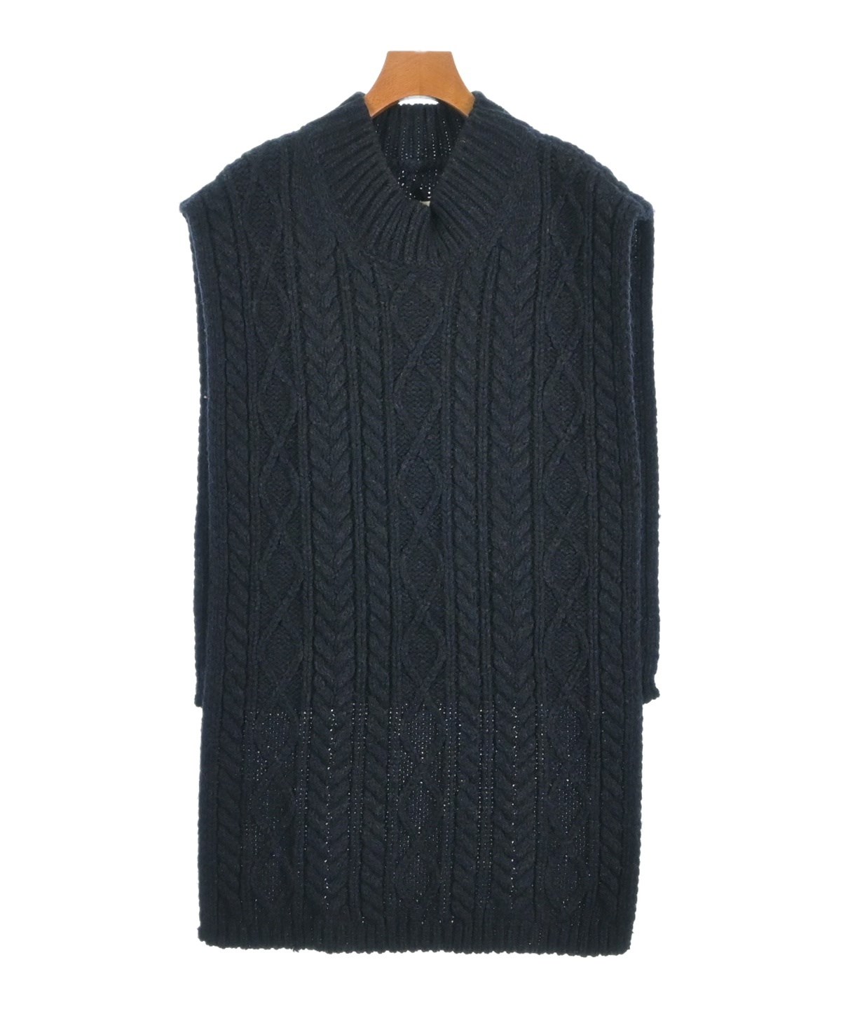 Maison Margiela（メゾンマルジェラ）ベスト 紺 サイズ:S レディース