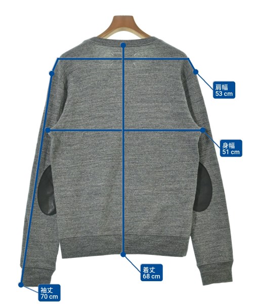 Maison Margiela（メゾンマルジェラ）スウェット グレー サイズ:48(L位) メンズ/2200648152026