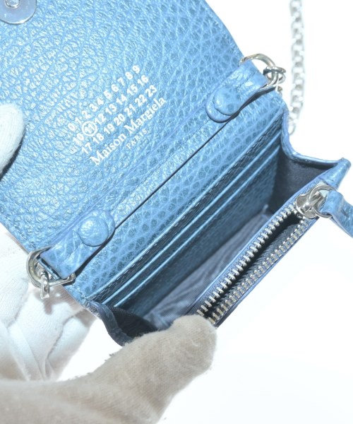 Maison Margiela（メゾンマルジェラ）財布・コインケース 青 サイズ:UNI レディース/2200648906063