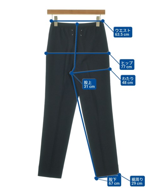 Maison Margiela（メゾンマルジェラ）スラックス 紺 サイズ:36(XS位) レディース/2200648948056
