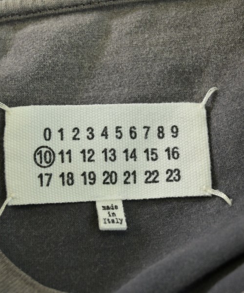 Maison Margiela（メゾンマルジェラ）Tシャツ・カットソー グレー サイズ:44(S位) メンズ/2200648974048