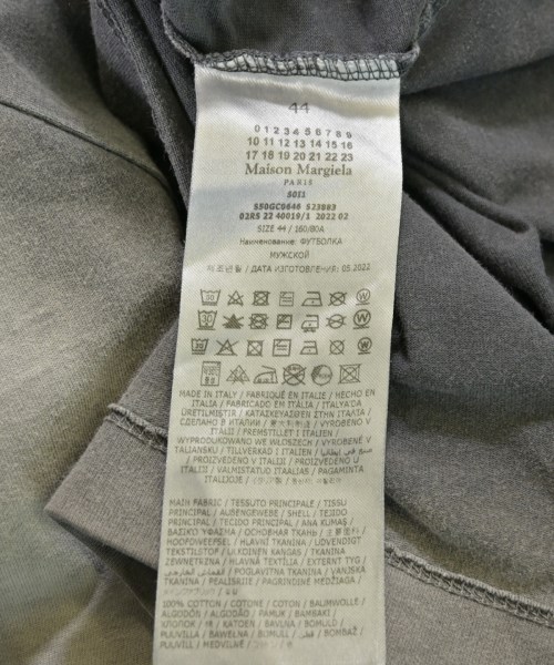Maison Margiela（メゾンマルジェラ）Tシャツ・カットソー グレー サイズ:44(S位) メンズ/2200648974048