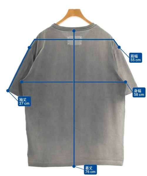 Maison Margiela（メゾンマルジェラ）Tシャツ・カットソー グレー サイズ:44(S位) メンズ/2200648974048