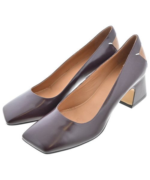 Maison Margiela(メゾンマルジェラ)パンプス 茶 サイズ:EU38(24.5cm位)/2200648974192
