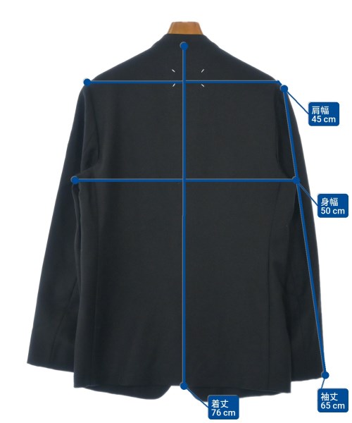 Maison Margiela（メゾンマルジェラ）ジャケット 黒 サイズ:48(L位) メンズ/2200648997023