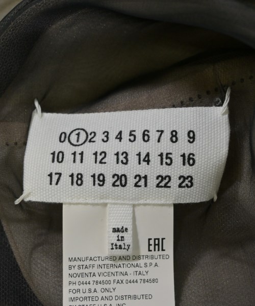 Maison Margiela（メゾンマルジェラ）テーラードジャケット 黒 サイズ:38(S位) レディース/2200649112098