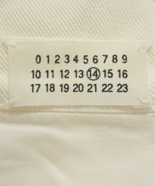 Maison Margiela（メゾンマルジェラ）デニムパンツ 白 サイズ:44(S位) メンズ/2200649462056