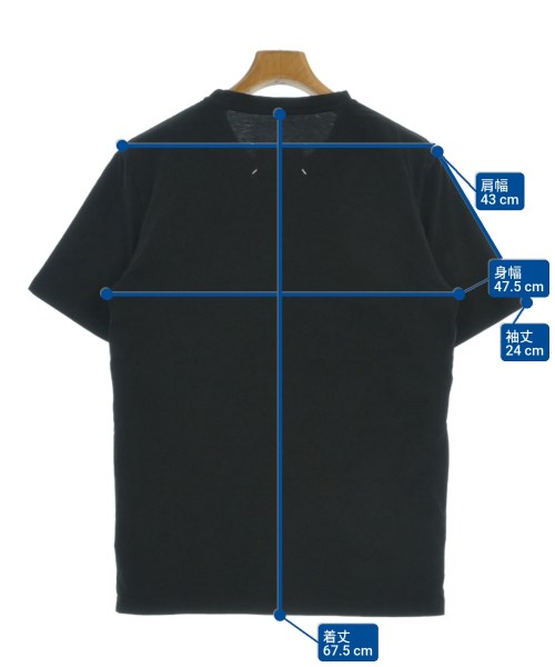 Maison Margiela（メゾンマルジェラ）Tシャツ・カットソー 黒 サイズ:44(S位) メンズ/2200649750023