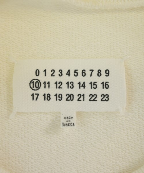 Maison Margiela（メゾンマルジェラ）スウェット 白 サイズ:50(XL位) メンズ/2200649796076
