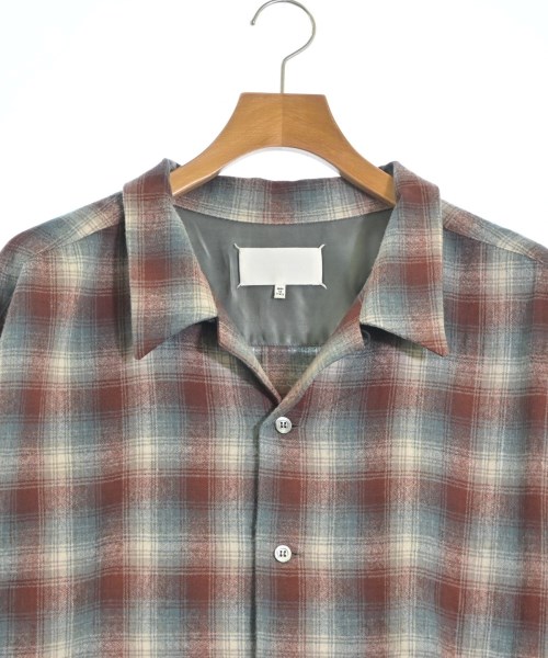 Maison Margiela（メゾンマルジェラ）カジュアルシャツ 茶 サイズ:46(M位) メンズ/2200651503013