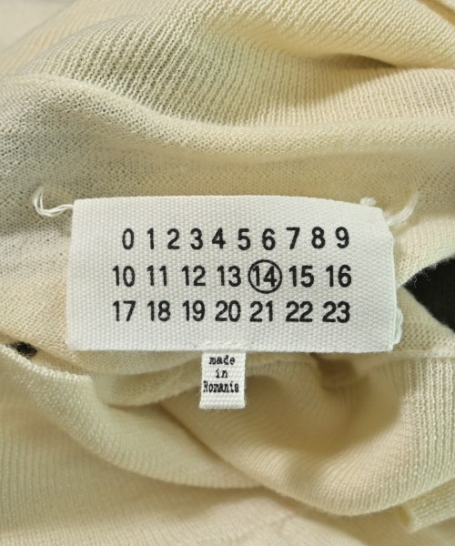 Maison Margiela（メゾンマルジェラ）ニット・セーター 白 サイズ:M メンズ/2200652642148