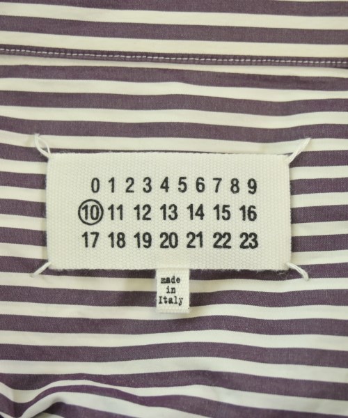 Maison Margiela（メゾンマルジェラ）カジュアルシャツ 紫 サイズ:38(S位) メンズ/2200643495050