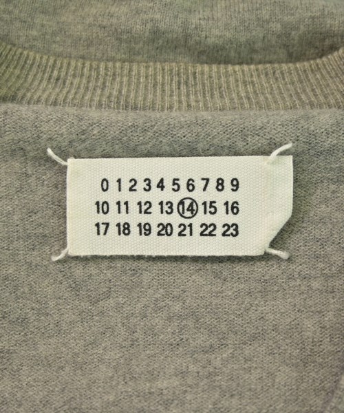 Maison Margiela（メゾンマルジェラ）カーディガン グレー サイズ:M メンズ/2200652583038