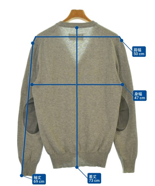 Maison Margiela（メゾンマルジェラ）カーディガン グレー サイズ:M メンズ/2200652583038