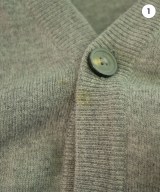 Maison Margiela（メゾンマルジェラ）カーディガン グレー サイズ:M メンズ/2200652583038
