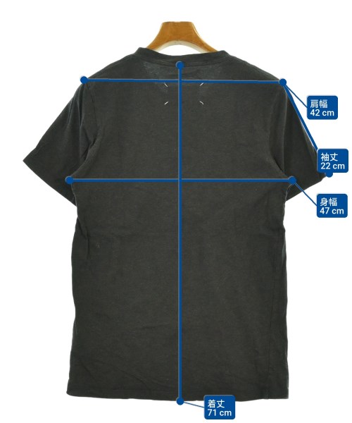 Maison Margiela（メゾンマルジェラ）Tシャツ・カットソー グレー サイズ:XS メンズ/2200647040027