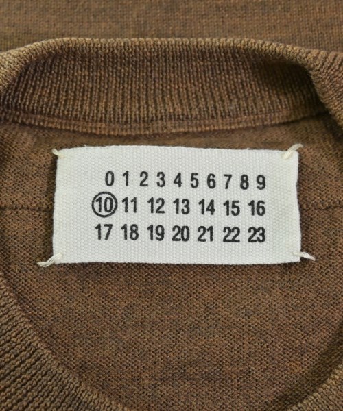 Maison Margiela（メゾンマルジェラ）ニット・セーター 茶 サイズ:M メンズ/2200648452188