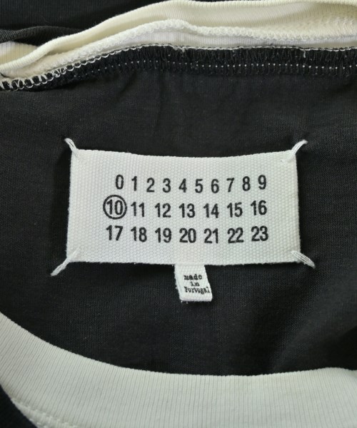 Maison Margiela（メゾンマルジェラ）Tシャツ・カットソー 黒 サイズ:44(S位) メンズ/2200648452225