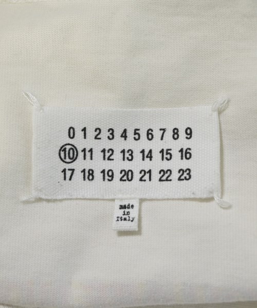 Maison Margiela（メゾンマルジェラ）Tシャツ・カットソー 白 サイズ:48(L位) メンズ/2200654277140