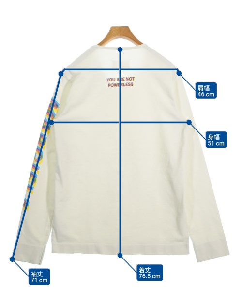 Maison Margiela（メゾンマルジェラ）Tシャツ・カットソー 白 サイズ:48(L位) メンズ/2200654277140