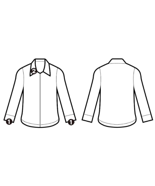 Maison Margiela（メゾンマルジェラ）ブラウス 白 サイズ:XXS レディース/2200700535279