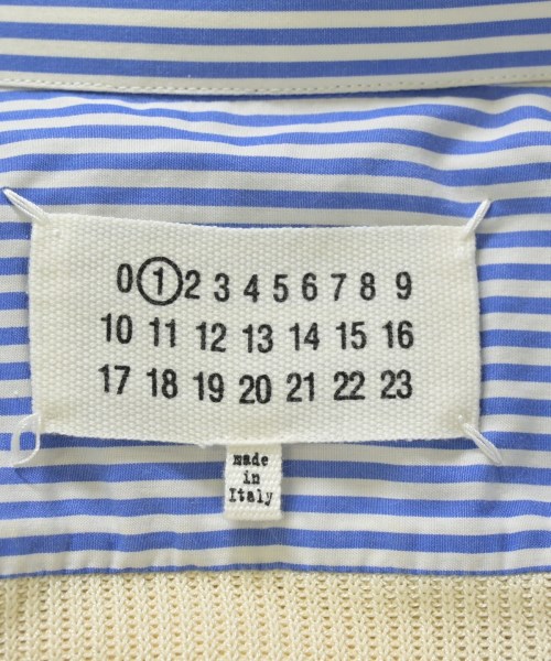 Maison Margiela（メゾンマルジェラ）ブラウス 青 サイズ:XXS レディース/2200700535316