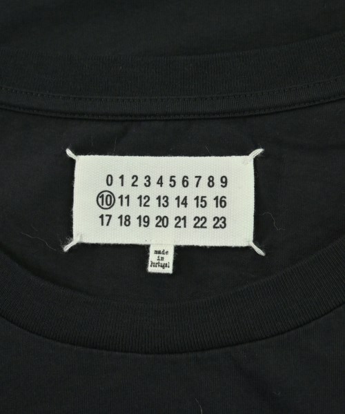Maison Margiela（メゾンマルジェラ）Tシャツ・カットソー 黒 サイズ:52(XXL位) メンズ/2200700832521