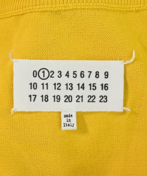 Maison Margiela（メゾンマルジェラ）カーディガン 黄 サイズ:S レディース/2200700832644