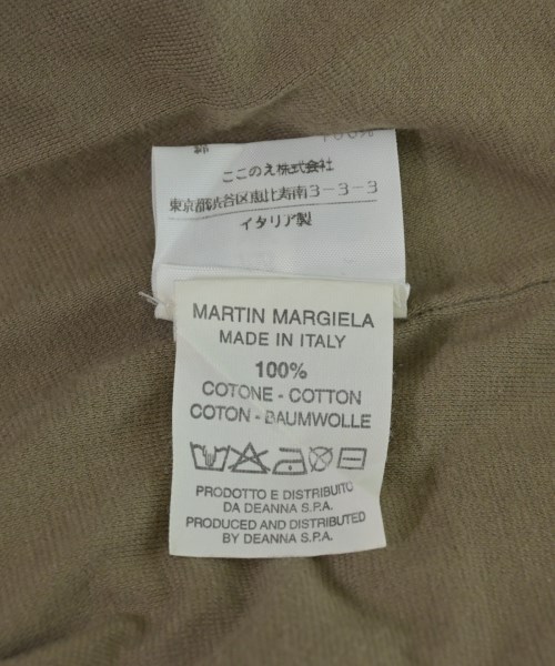 Maison Margiela（メゾンマルジェラ）Tシャツ・カットソー ベージュ サイズ:L メンズ/2200702147142