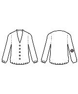 Maison Margiela（メゾンマルジェラ）カーディガン 黒 サイズ:L メンズ/2200702147401