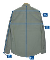 Maison Margiela（メゾンマルジェラ）カジュアルシャツ カーキ サイズ:44(M位) メンズ/2200702681073