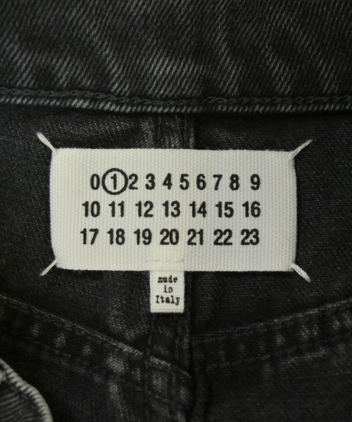 Maison Margiela（メゾンマルジェラ）デニムパンツ 黒 サイズ:38(S位) レディース/2200703007063