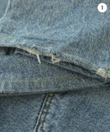 Maison Margiela（メゾンマルジェラ）デニムパンツ 青 サイズ:36(XS位) レディース/2200703297044